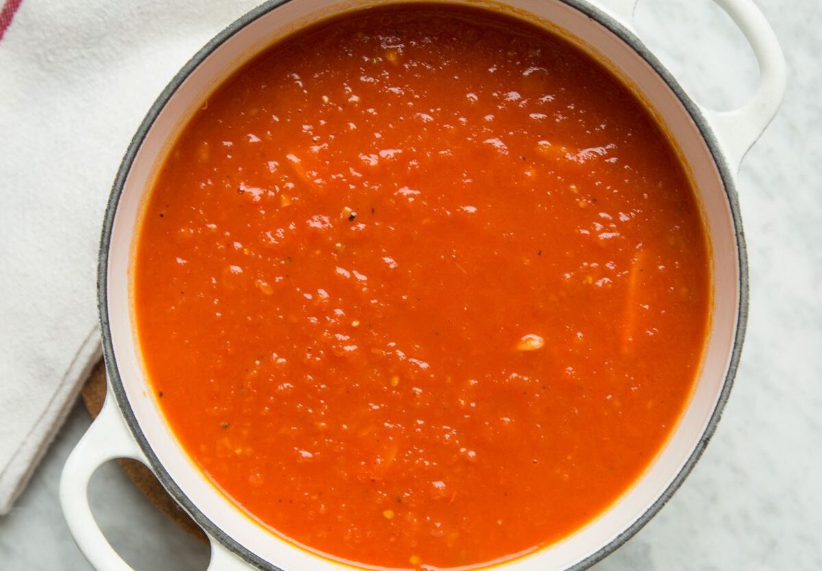 salsa tomate asado y zanahoria
