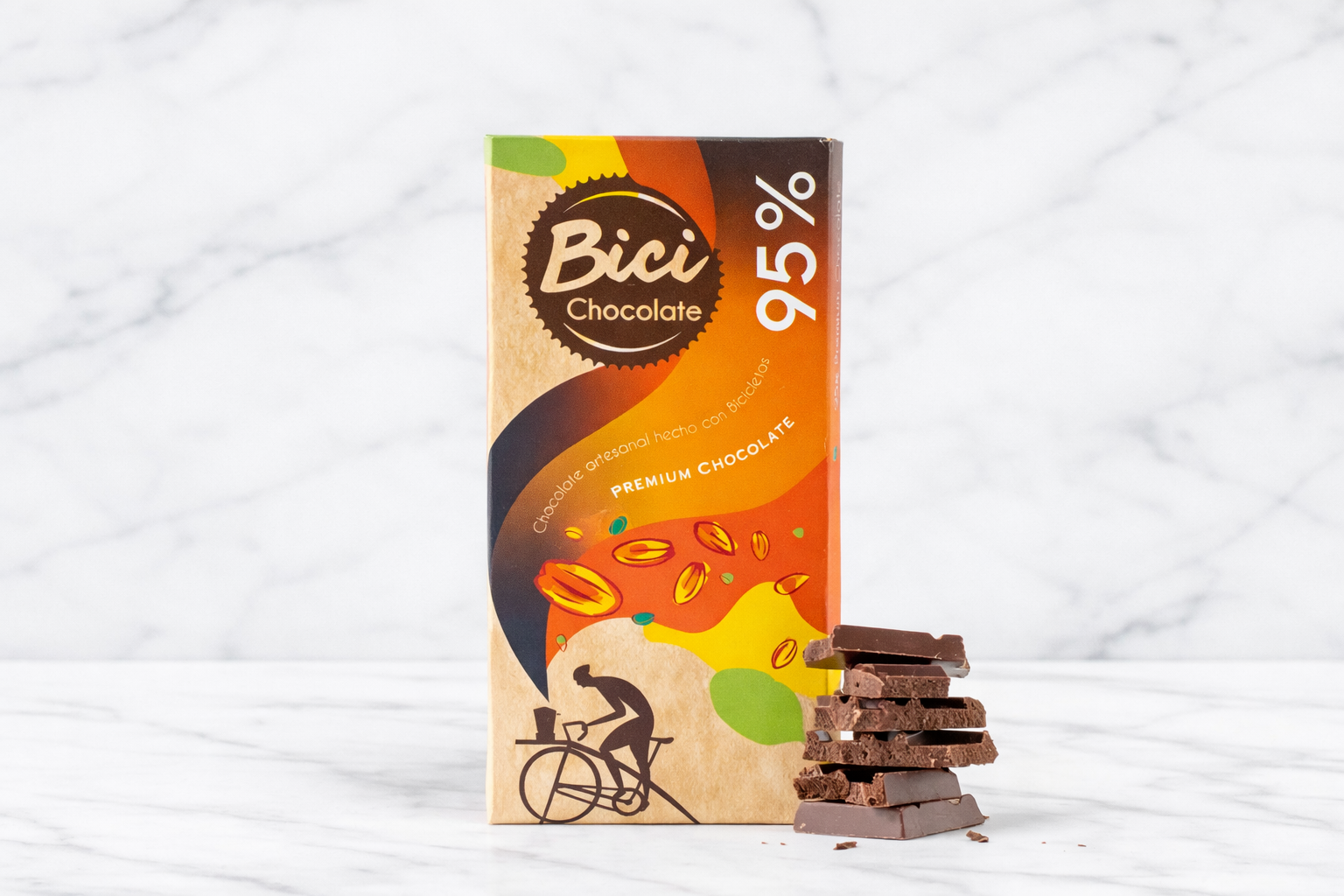 TABLETA BICI CHOCOLATE 95%PREMIUM