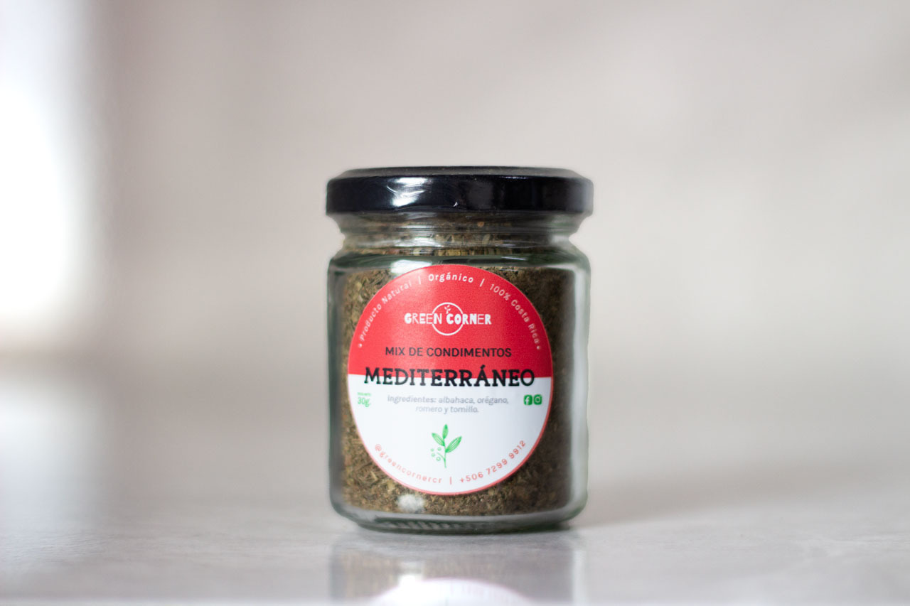 Condimento Mediterráneo Green Corner – 30g