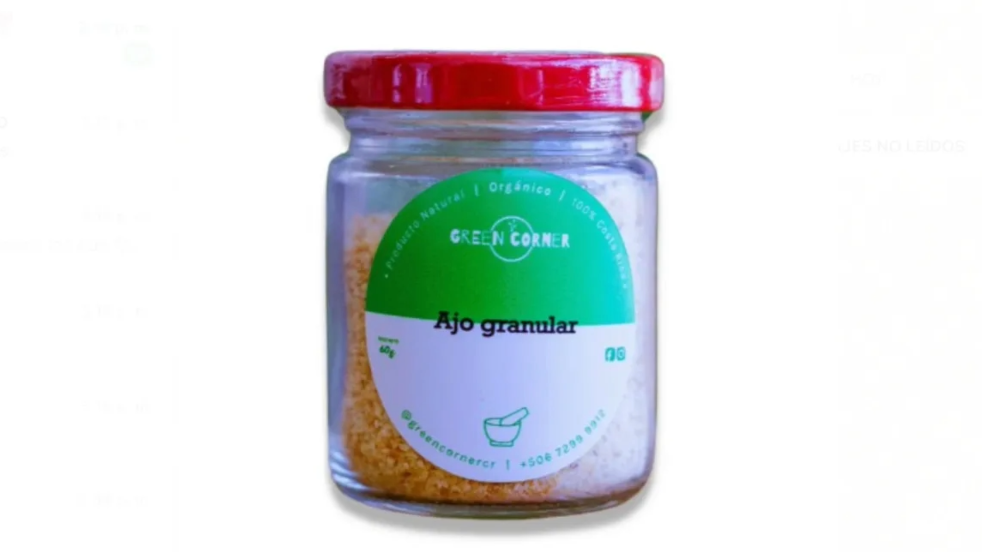 Frasco Ajo Granular Green Corner – 60g