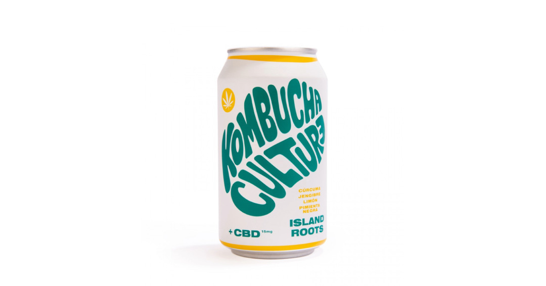 Kombucha Culture Island Roots CBD 355ml