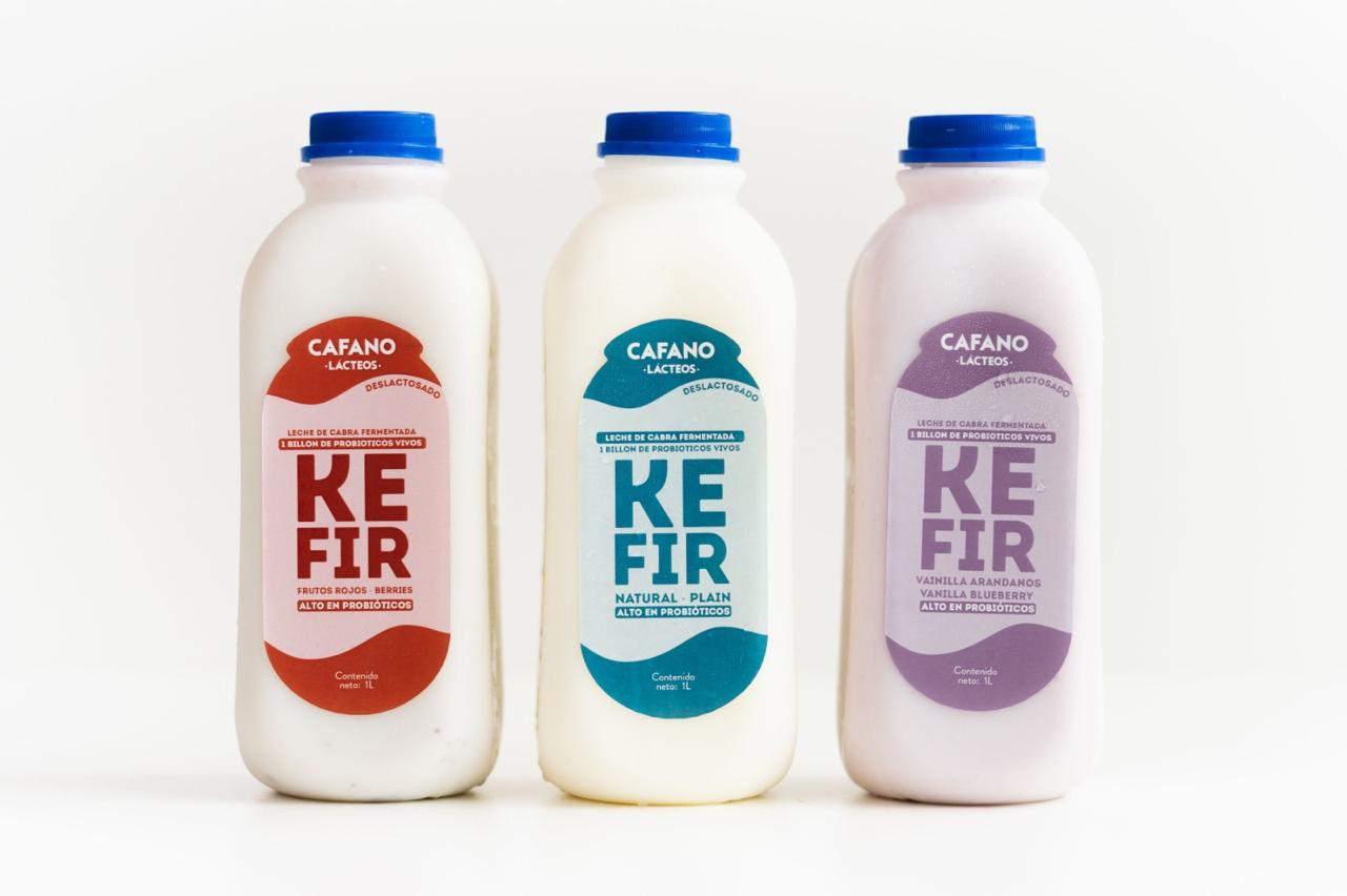 Kefir de Cabra Frutos Rojos Cafano – 1L