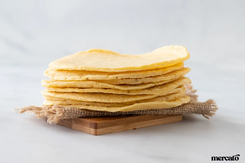 Tortilla de maíz amarillo orgánico Congelada (10u)