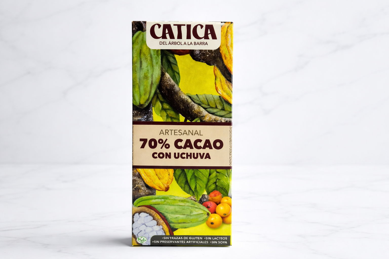 Chocolate Catica 70% (uchuva) 70g