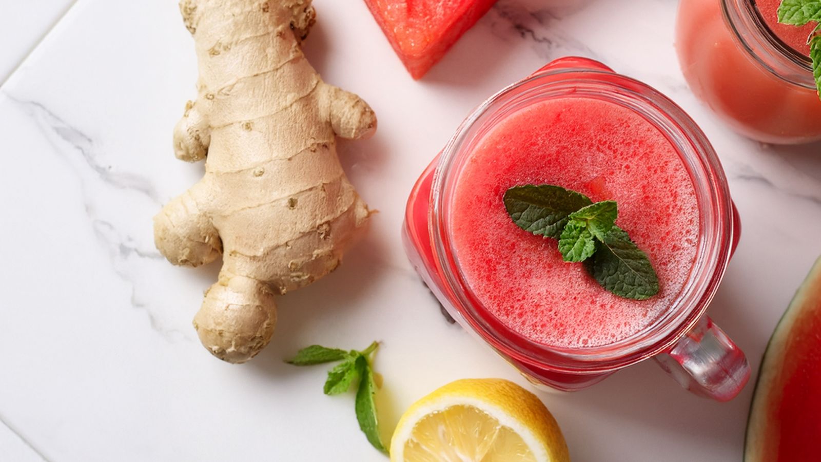 Smoothie Hidratante (sandía, limón, hierbabuena y jengibre) – 250g