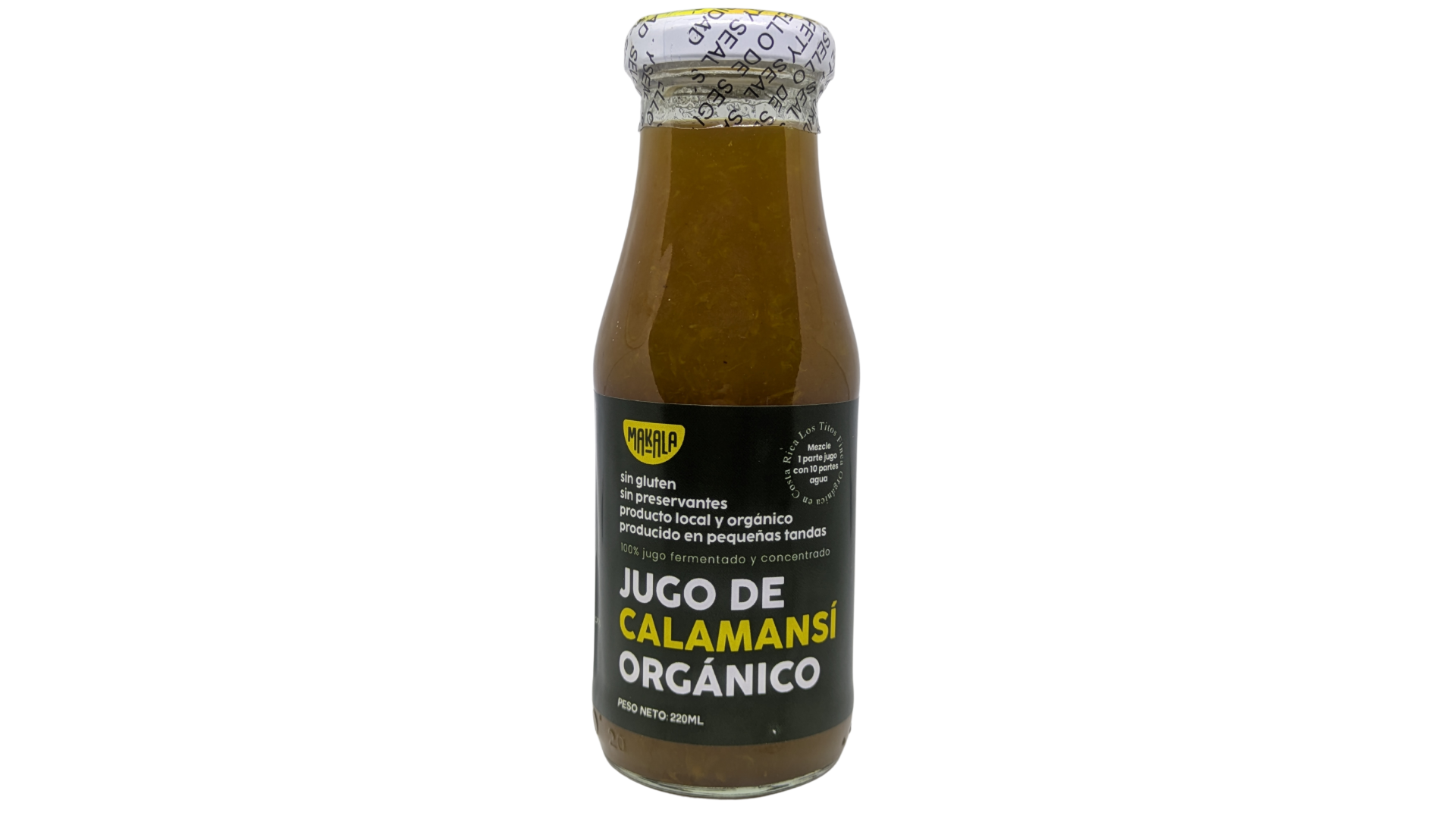 Jugo de Calamansi Orgánico Makala – 220Ml
