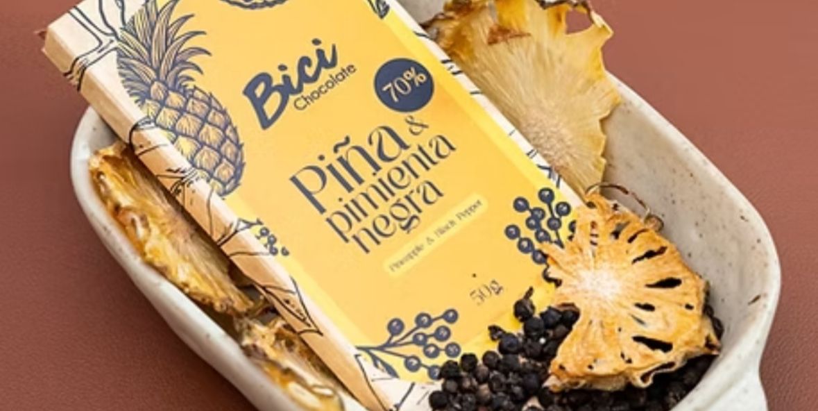 Bici Chocolate Bar 70% Pineapple Pepper