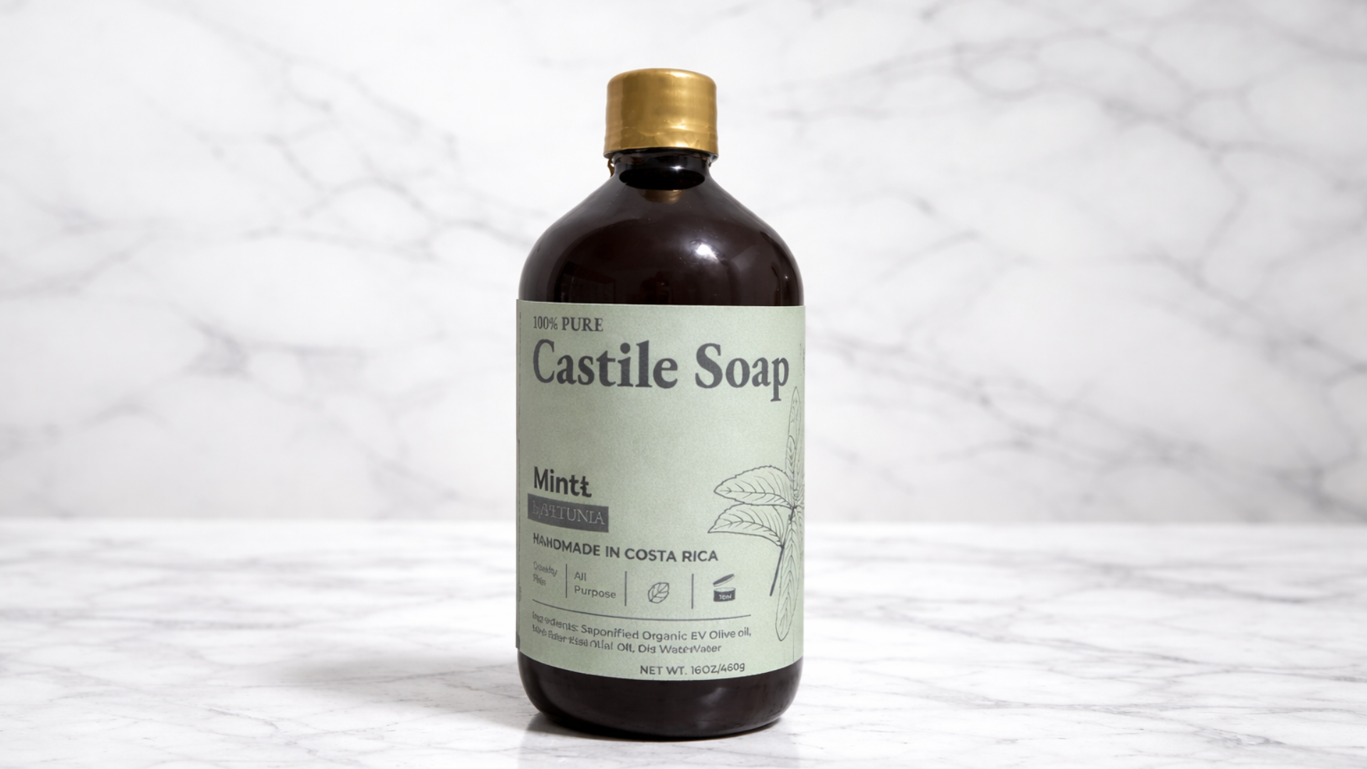 Jabón de Castilla Menta by Petunia